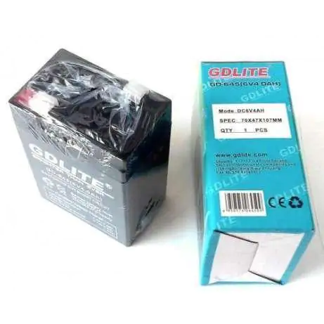 Купити оптом Купити Акумулятор 6 Вольт 6V 4.0Ah GDLITE GD-645 оптом - ціна 140 грн в Україні , зображення 2