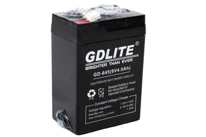 Купити оптом Купити Акумулятор 6 Вольт 6V 4.0Ah GDLITE GD-645 оптом - ціна 140 грн в Україні , зображення 4