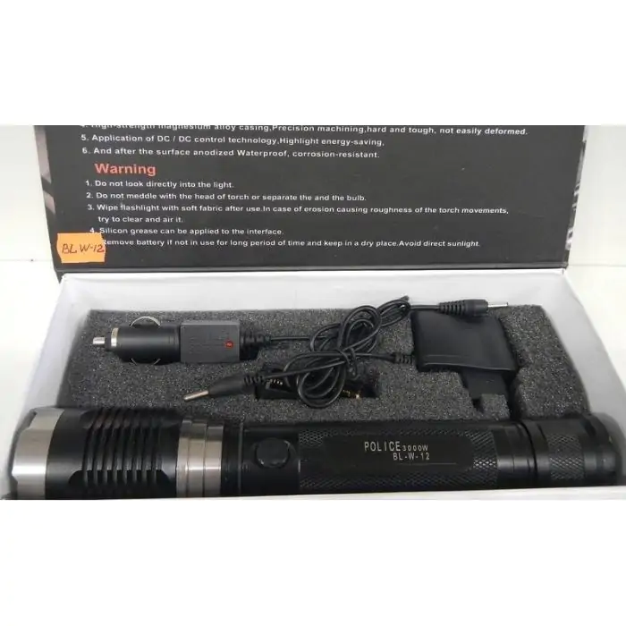 Купить оптом Фонарь ручной BL-W12 (Q5) в Украине 