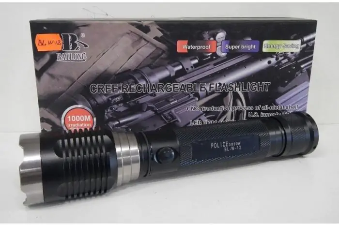 Купить оптом Фонарь ручной BL-W12 (Q5) в Украине , изображение 2