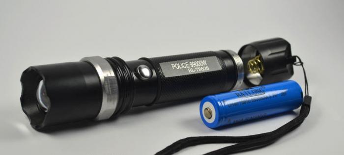 Купить оптом Светодиодный ручной фонарь X-Balog BL-T8626 Q5 в Украине, изображение 3