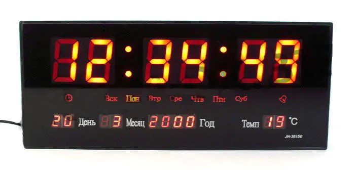 Купить оптом Часы большие 3615/RED в Украине 