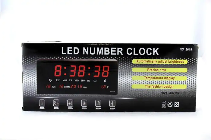 Купить оптом Часы большие 3615/RED в Украине , изображение 2