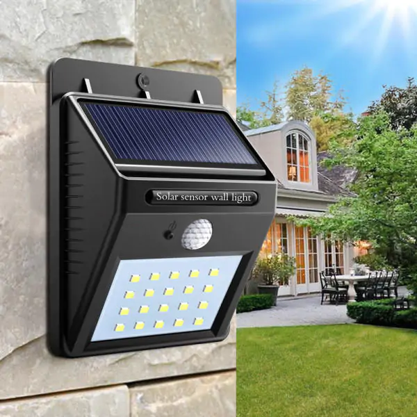 Купить оптом Подсветка с датчиком движения SOLAR-609-20 в Украине 