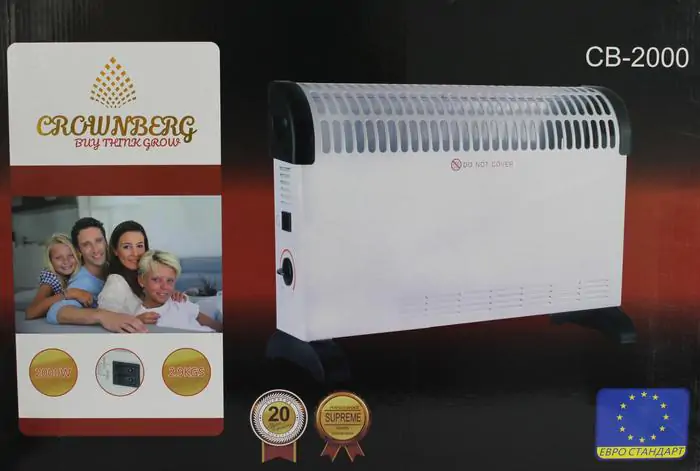 Купить оптом Конвектор Crownberg CB-2000 в Украине 