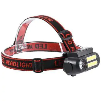 Купити оптом Купити Міні ліхтар налобний на 18650 BL-611 (XPE+COB) оптом - ціна 99 грн в Україні 