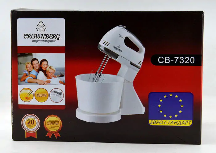 Купити оптом Купити Міксер занурювальний Crownberg 7320 оптом - ціна 392 грн в Україні 