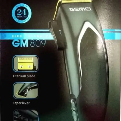 Купить оптом Машинка для стрижки волос сетевая с насадками GEMEI GM-809 в Украине 