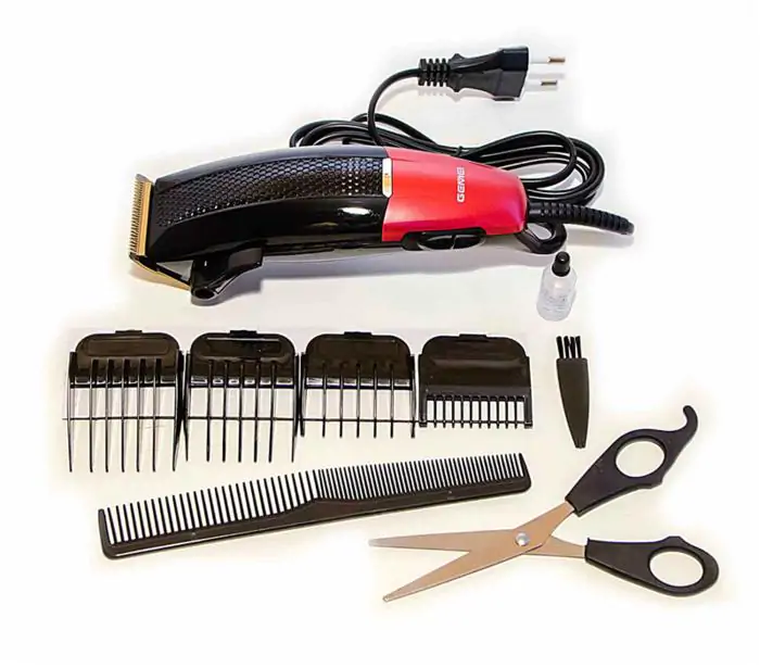 Купити оптом Купити Машинка для стрижки волосся мережева з насадками GEMEI 807 оптом - ціна 290 грн в Україні , зображення 2