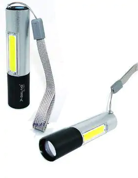 Купити оптом Купити Міні ручний ліхтар BL-1501 (Q5+COB) оптом - ціна 82 грн в Україні 