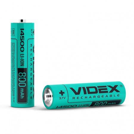 Купить оптом Аккумулятор Videx Li-Ion 14500 (без защиты) 800mAh (Цена указана за 1шт) в Украине