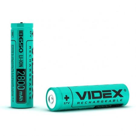 Купить оптом Аккумулятор Videx Li-Ion 18650 (без защиты) 2800mAh (Цена указана за 1шт)