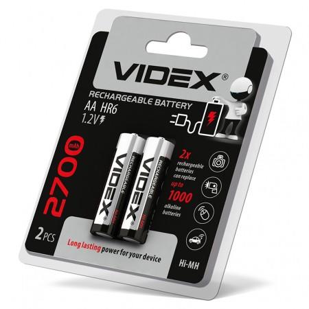 Купить оптом Аккумуляторы Videx HR6/AA 2700mAh 2шт/блистер (Цена указана за 2шт)