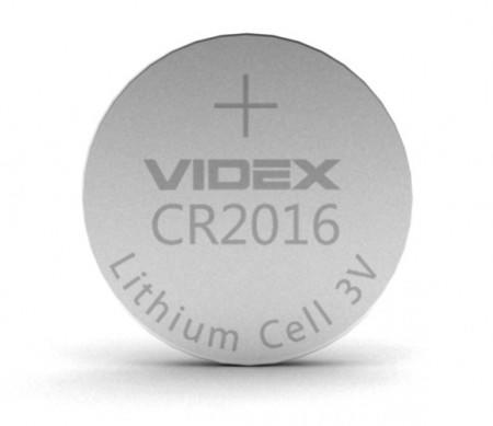 Купить оптом Батарейка литиевая Videx CR2016 5шт/блистер (Цена указана за 5шт)