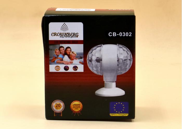 Купить оптом Светильник вращающийся шар CB-0302 в Украине, изображение 2