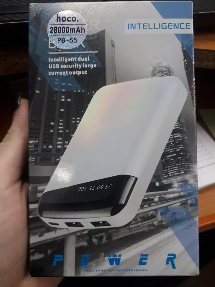 Купити оптом Купити Повербанк Hoco Copy 28000 mAh PB-55 оптом - ціна 128 грн в Україні 