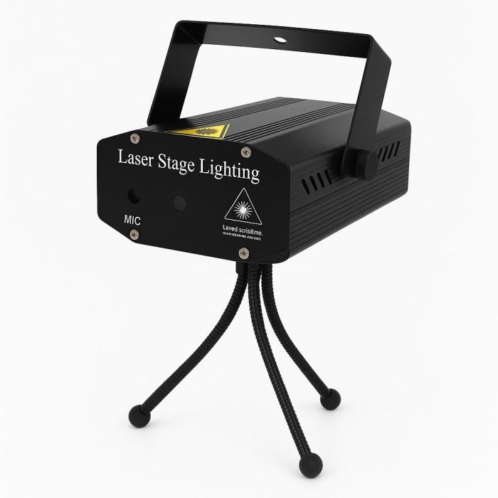 Купить оптом Лазерный проектор 4 в 1 Laser STAGE Lighitng HJ08 (4053)