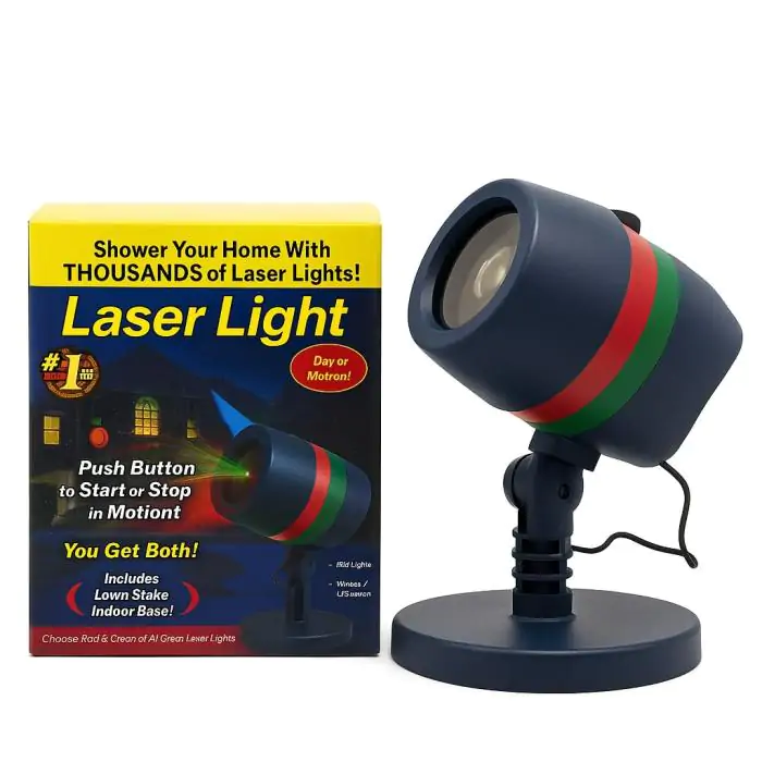 Купити оптом Купити Лазерний проектор Laser Light Shower 8003 (6734) оптом - ціна 267 грн в Україні 