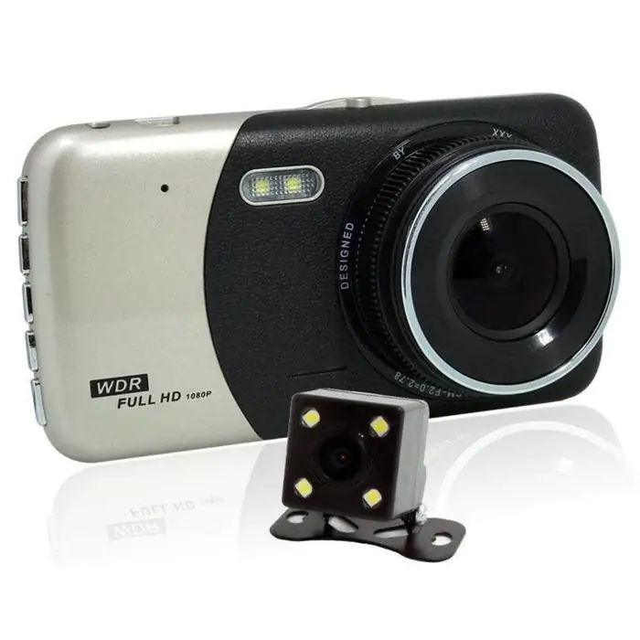 Купити оптом Купити Відеореєстратор FULLHD DVR CT-503 + камера заднього виду оптом - ціна 619 грн в Україні 