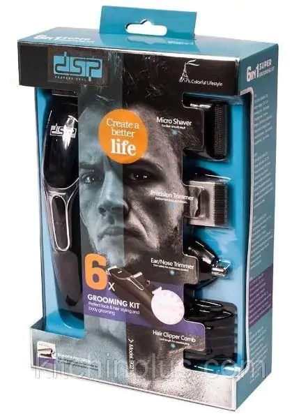 Купити оптом Купити Тример для стрижки 6 в 1 (акумуляторний) DSP 90210 оптом - ціна 586 грн в Україні 