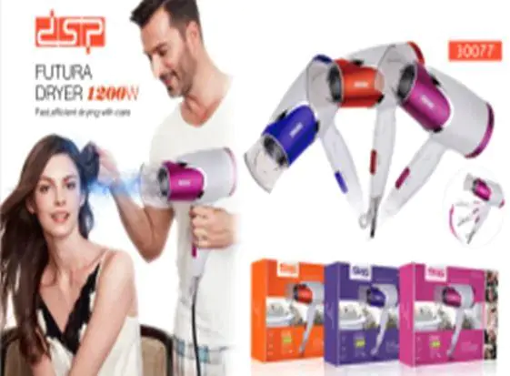 Купить оптом Фен профессиональный DSP 30077 в Украине 