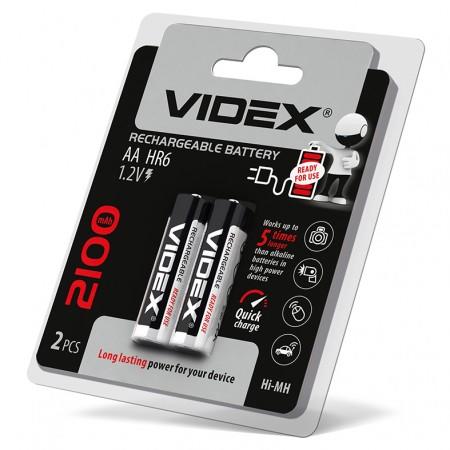 Купить оптом Аккумулятор Videx HR6/AA 2100mAh 2шт/блистер (Цена указана за 2шт) [10]