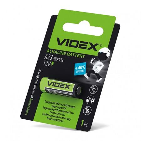 Купить оптом Батарейка щелочная Videx А23/Е23А 1шт/блистер (Цена указана за 1шт) в Украине