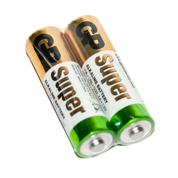 Купить оптом Батарейка щелочная GP SUPER ALKALINE LR6/AA 2шт/пленка (Цена указана за 2шт) Оригинал [20] в Украине