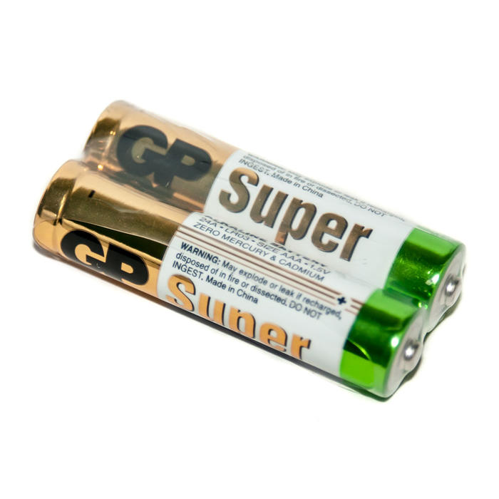 Купить оптом Батарейка щелочная GP SUPER ALKALINE LR03/AAA 2шт/пленка (Цена указана за 2шт) Оригинал [20] в Украине