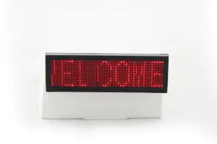 Купить оптом Бегущая строка бейджик B1248 в Украине 