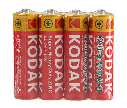 Купить оптом Батарейка солевая KODAK R6/AA 4шт/пленка (Цена указана за 4шт)