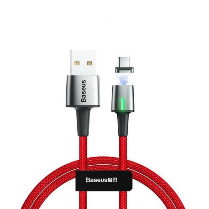 Купить оптом Шнур Type-C Baseus Zinc Magnetic Cable USB 1.5A (2m) Red в Украине