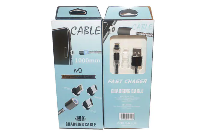 Купити оптом Купити Шнур microUSB магнітний M3 (4991) оптом - ціна 51 грн в Україні 