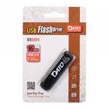Купить оптом ЮСБ флешка USB 2.0 DATO DS2001 16Gb Черная в Украине