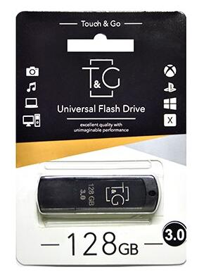 Купить оптом Флешка 3.0 USB 128GB T&G Classic  011 черний в Украине