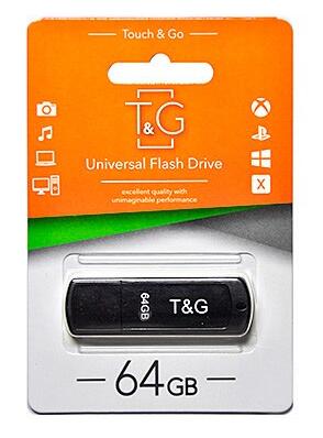 Купить оптом Флешка USB 64GB T&G Classic  011 черный