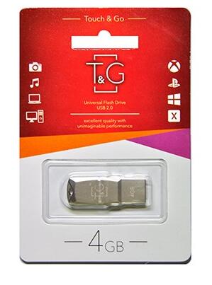 Купить оптом Флешка USB 4GB T&G метал 100