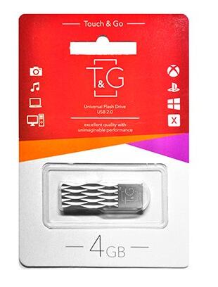 Купить оптом Флешка USB 4GB T&G метал 103
