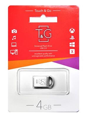 Купить оптом Флешка USB 4GB T&G метал 107