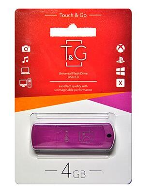 Купить оптом Флешка USB 4GB T&G Classic  011 розовый в Украине