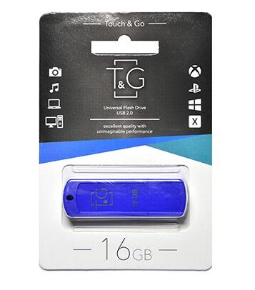 Купить оптом Флешка USB 16GB T&G Classic 011 синий в Украине