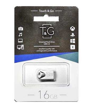 Купить оптом Флешка USB 16GB T&G метал 106