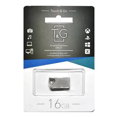 Купить оптом Флешка USB 16GB T&G метал 107 в Украине 