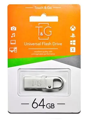 Купити оптом Купити Флешка USB 64GB T&G метал 027 оптом - ціна 178 грн в Україні 