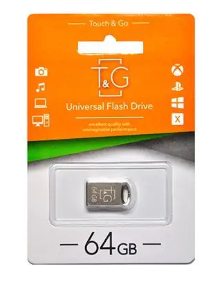 Купить оптом Флешка USB 64GB T&G метал 105 в Украине 