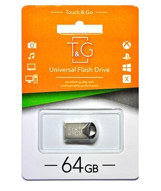Купить оптом Флешка USB 64GB T&G метал 106