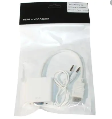 Купити оптом Купити Конвертер HDMI-VGA + звук (у пакеті) оптом - ціна 96 грн в Україні 