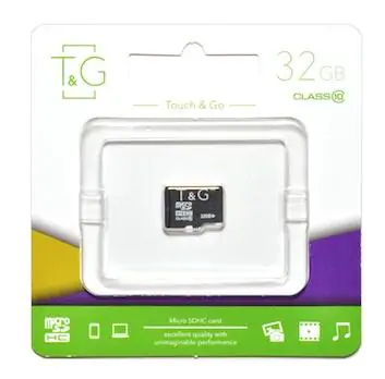 Купить оптом Карта памяти microSDHC (UHS-1) 32GB class 10 T&G (без адаптера) в Украине 