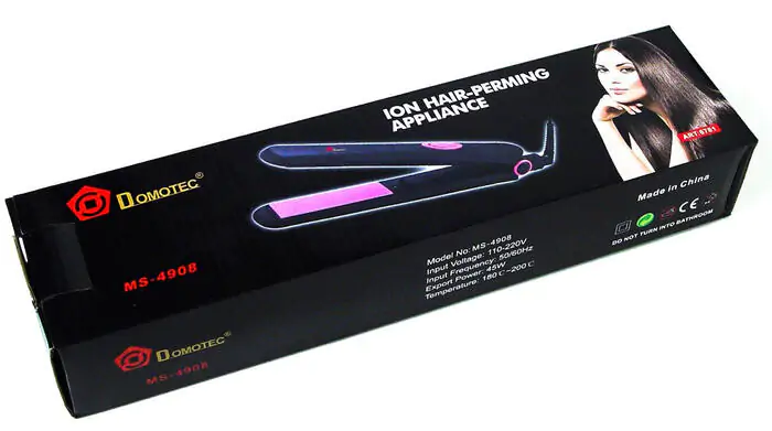 Купити оптом Купити Праска для волосся плойка DOMOTEC MS-4908 оптом - ціна 210 грн в Україні 