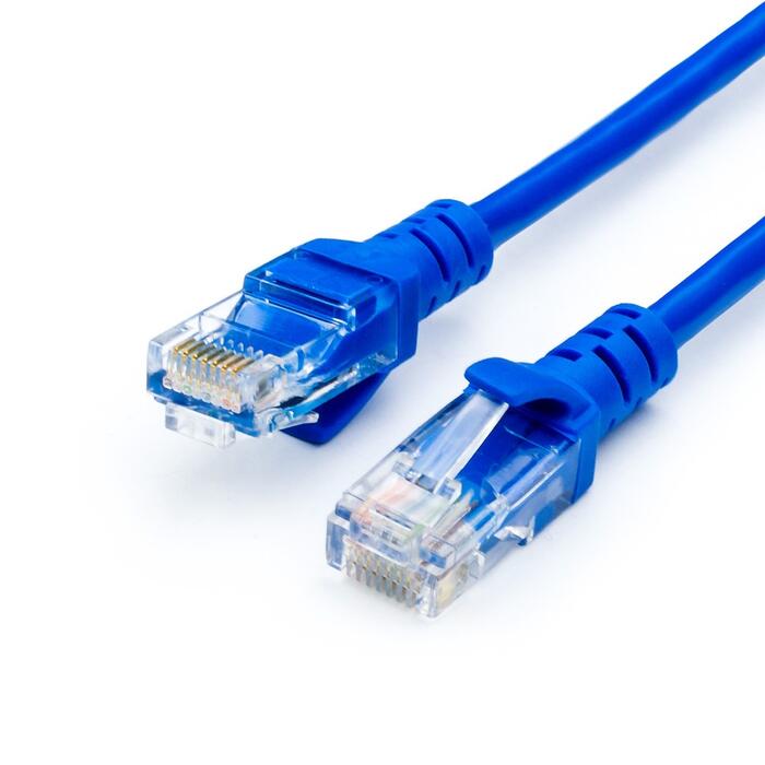 Купить оптом Интернет кабель витая пара CAT 5e LAN 10 м